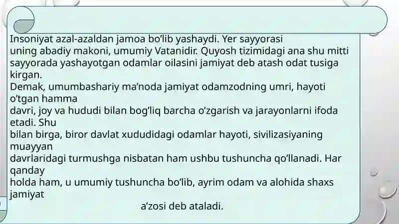 Jamiyat va oila falsafasi 2