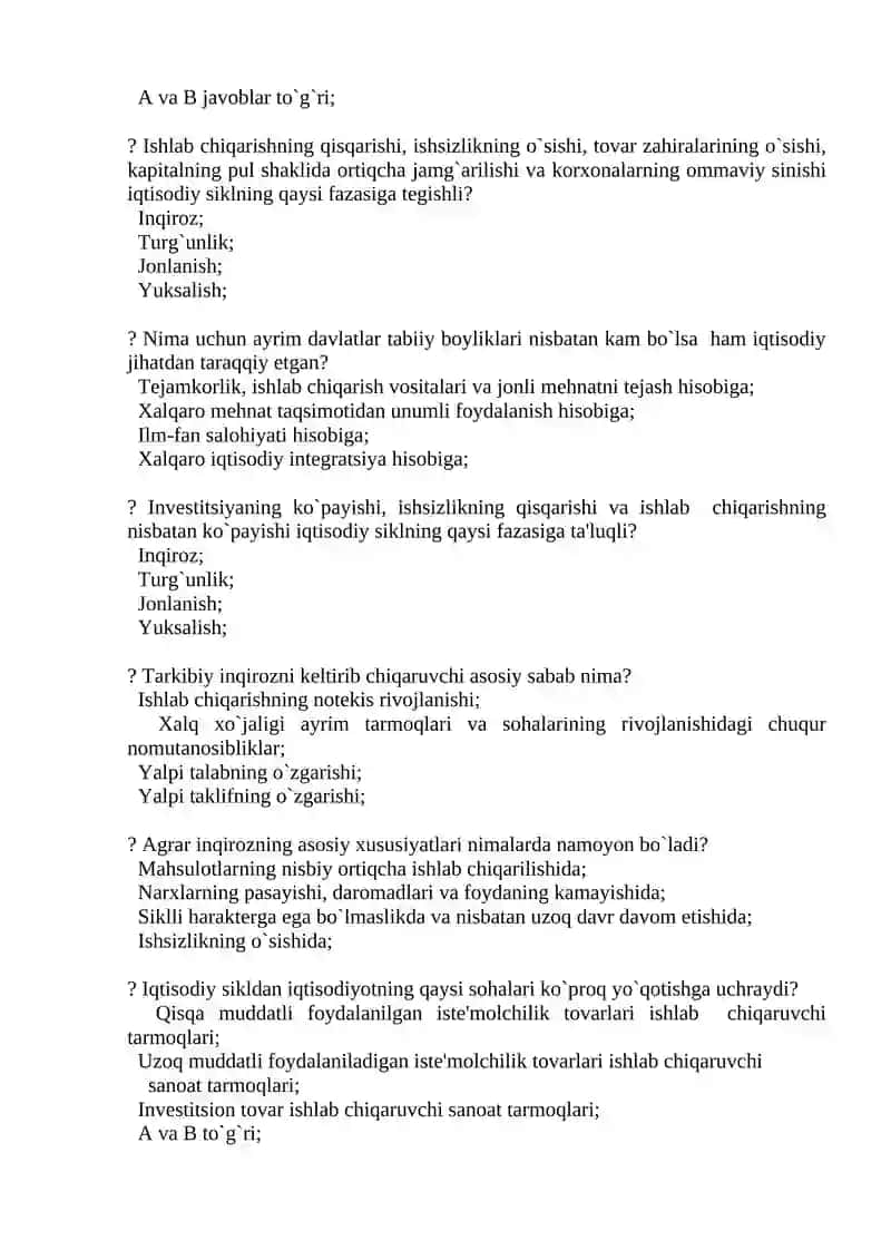 Iqtisodiyot asoslari 2 2