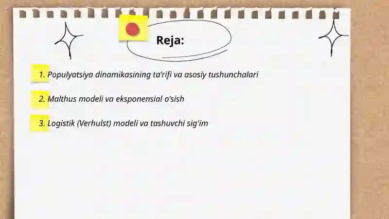 Populyatsiya dinamikasi 2
