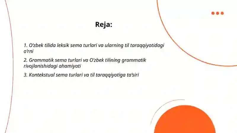 Oʻzbek tilida sema turlari va uning til taraqqiyotidagi oʻrni 2