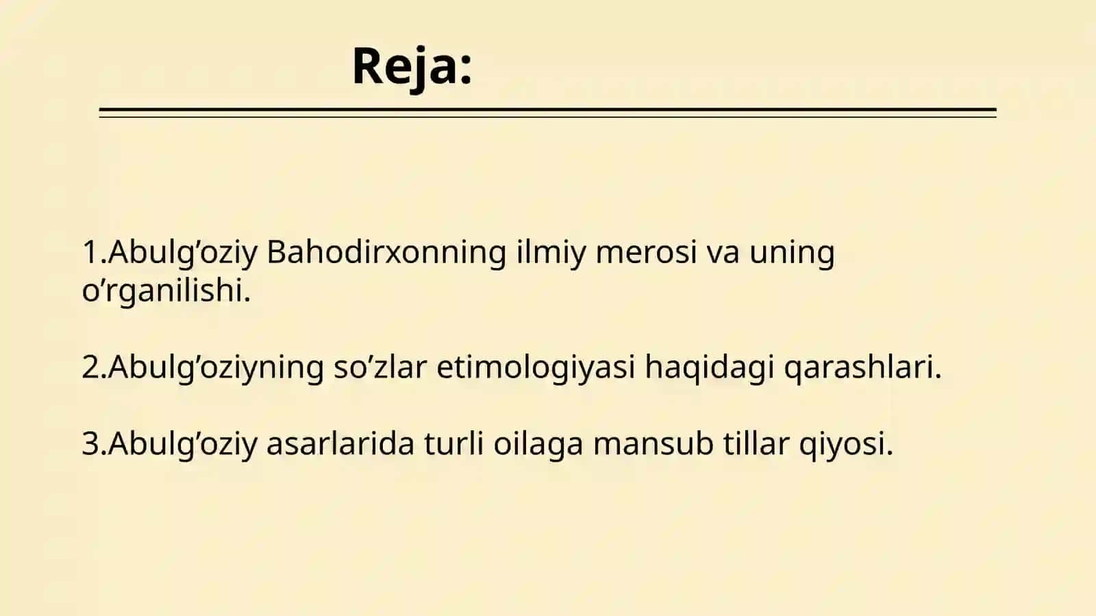 Abulg’oziy Bahodirxonning lingvistik merosi 2