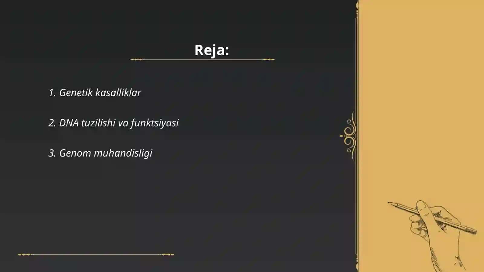 Genetik kasalliklar 2