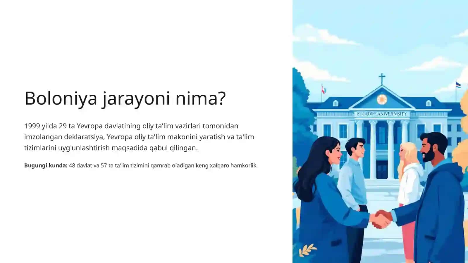 Oliy ta'lim va Boloniya jarayonlari 2