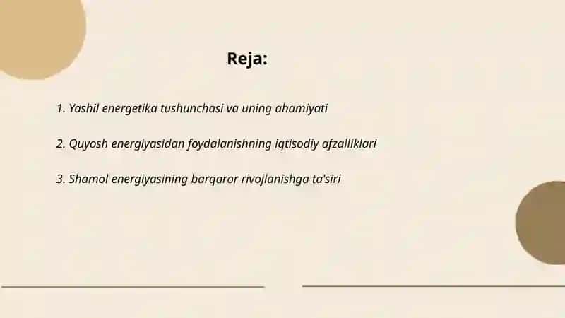 Yashil energetika 2