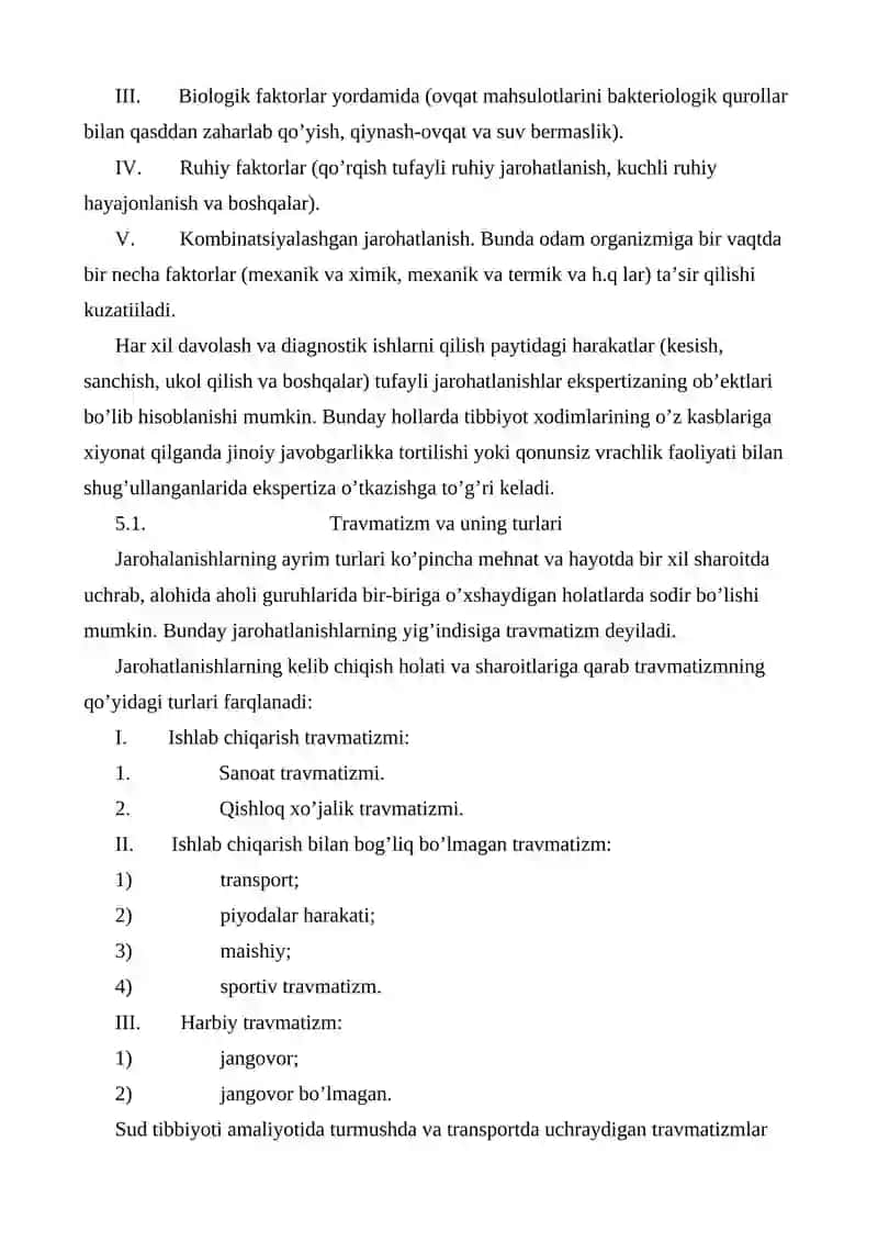 Sud tibbiyoti jarohatlari 2