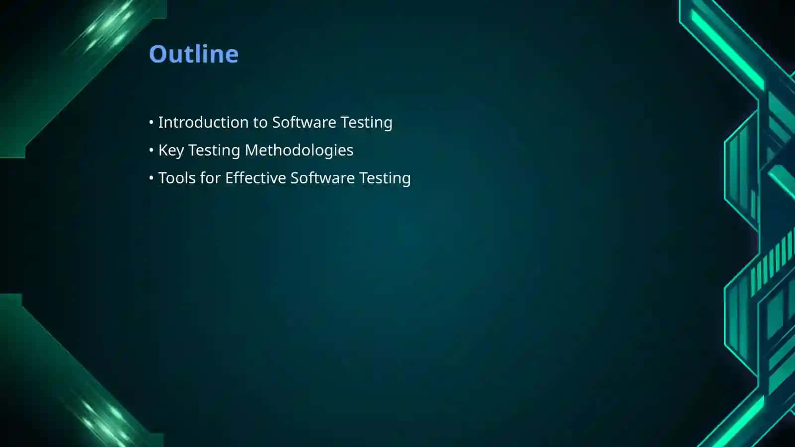 Software Testing Company by Slidesgo 2