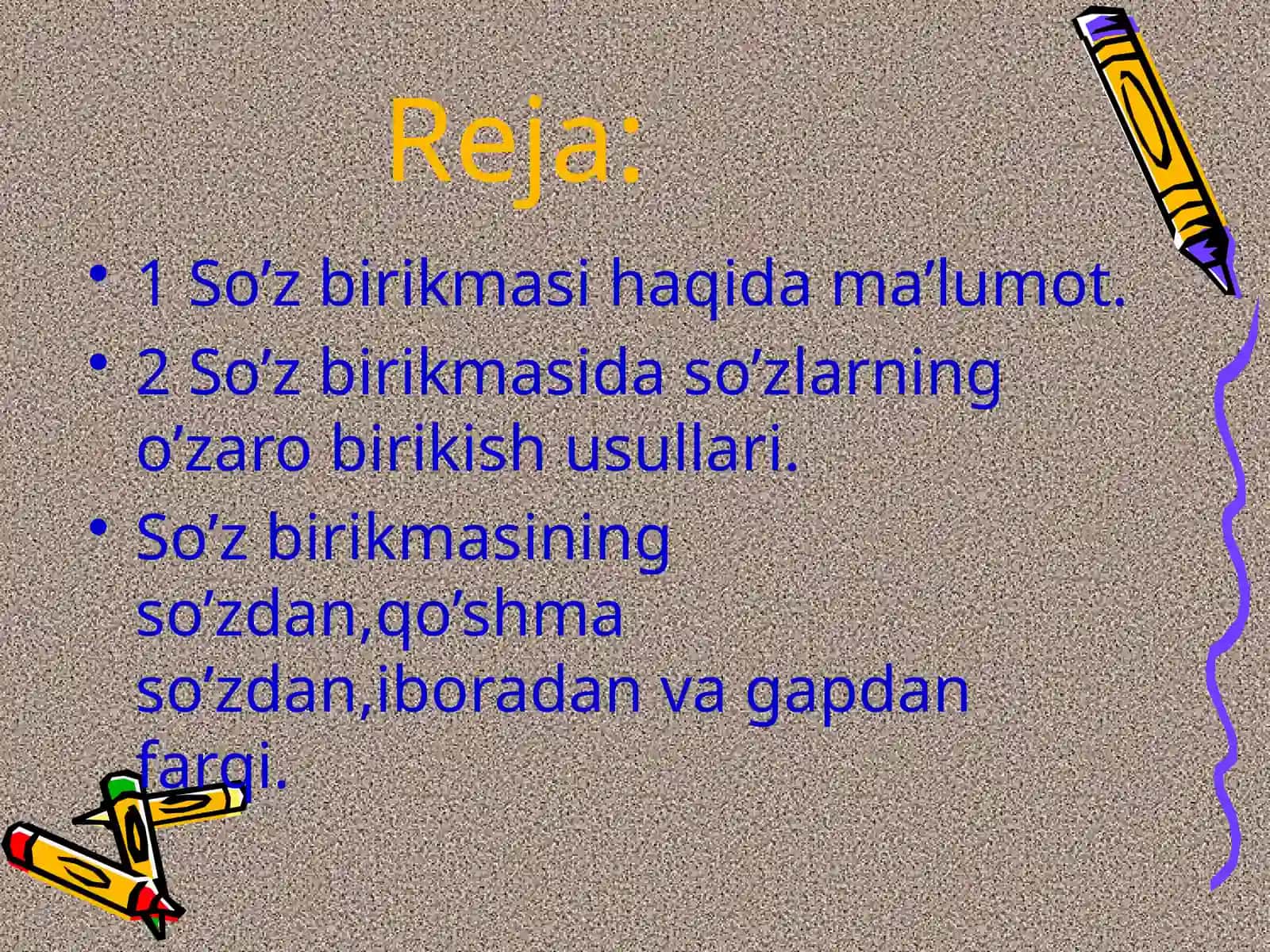 So’z birikmasisintaksisi 2