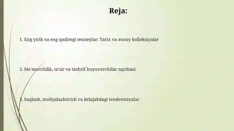 Jahondagi yirik va qadimiy muzeylari 2