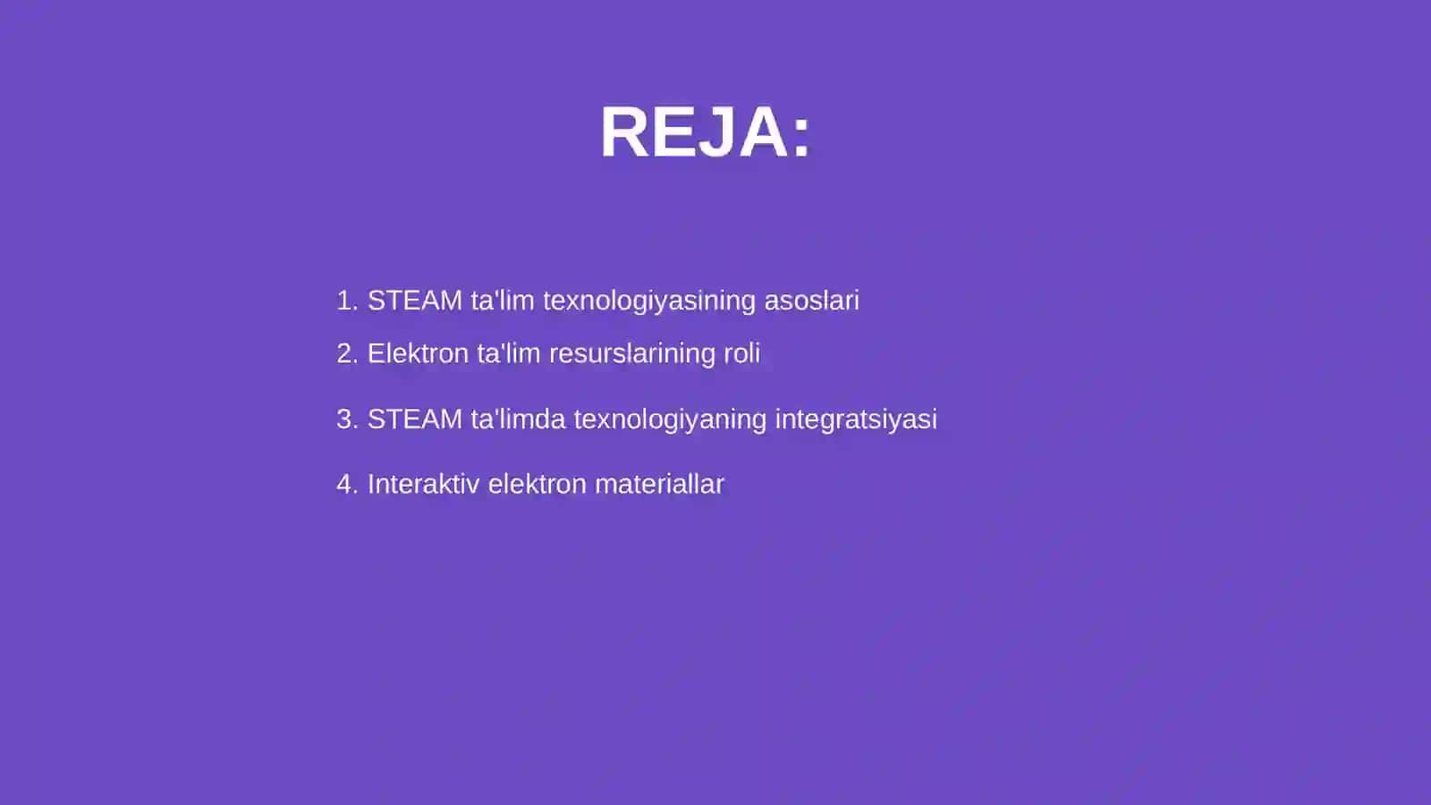 STEAM ta'lim texnologiyasi 2