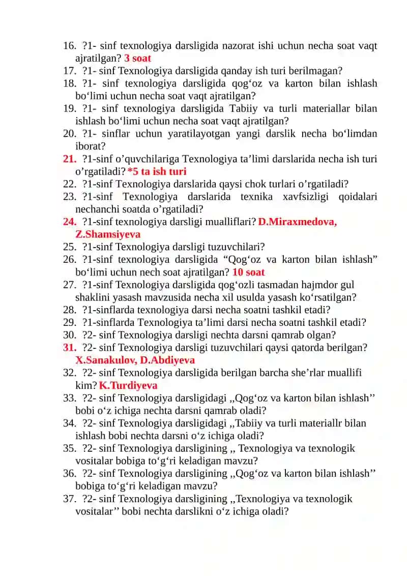 TECHNOLOGY AND ITS TEACHING METHODOLOGY1 2
