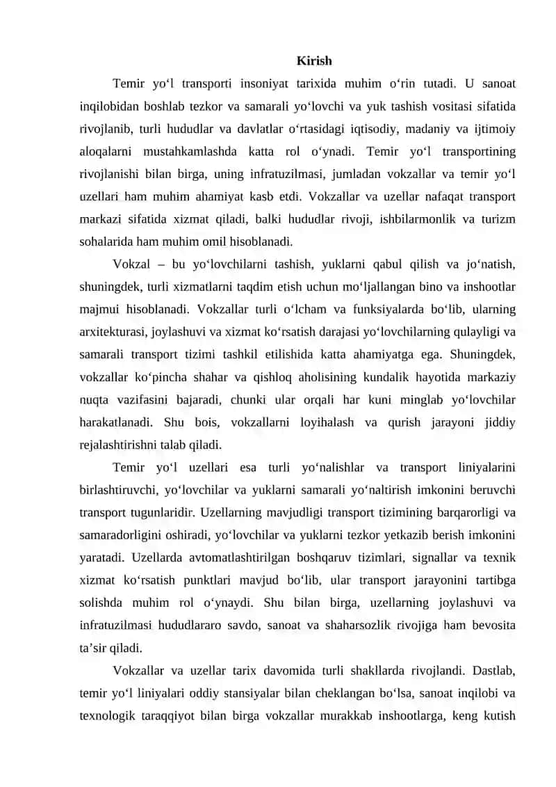 Temir yo‘l vokzallari va uzellari 2