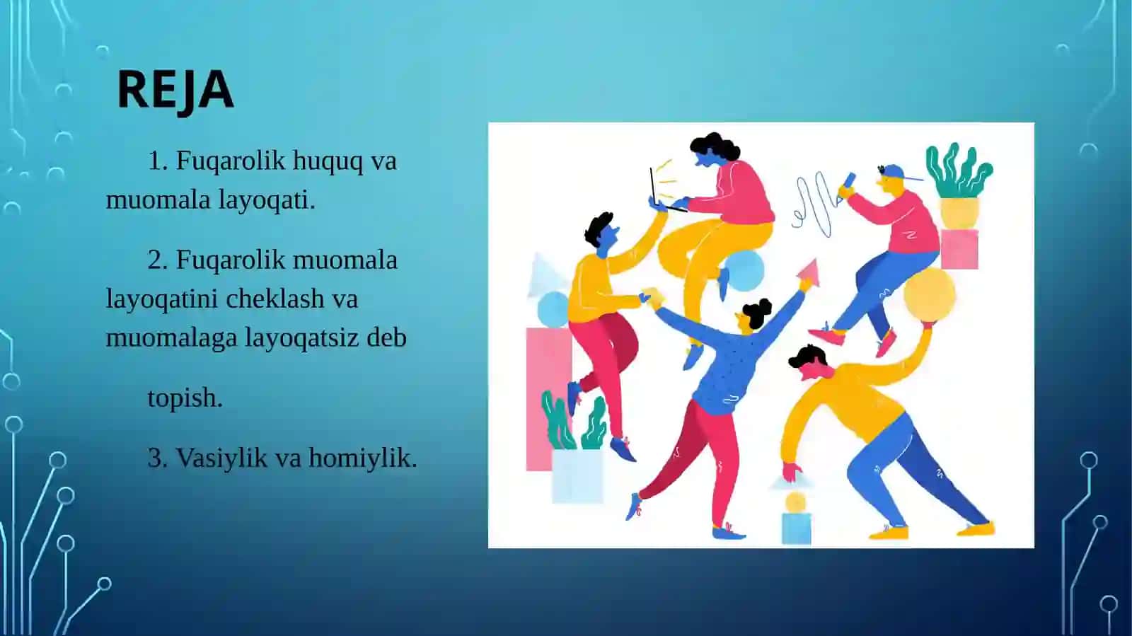 Fuqarolar–fuqarolik huquqining subyekti sifatida 2
