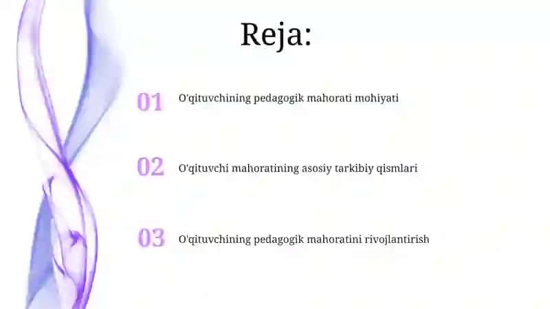 O'qituvchining pedagogik mahorati 2