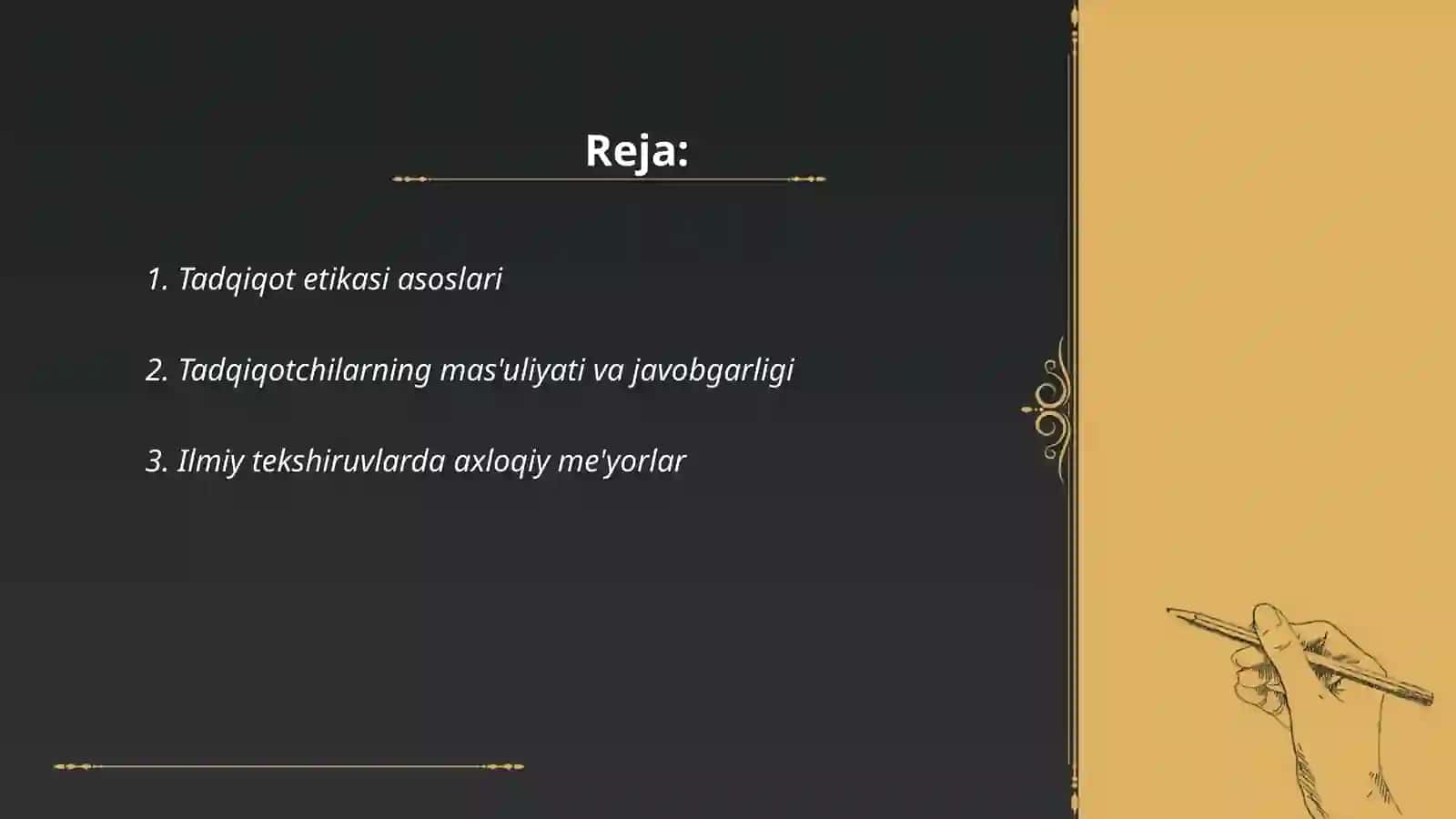 Tadqiqot etikasi 2