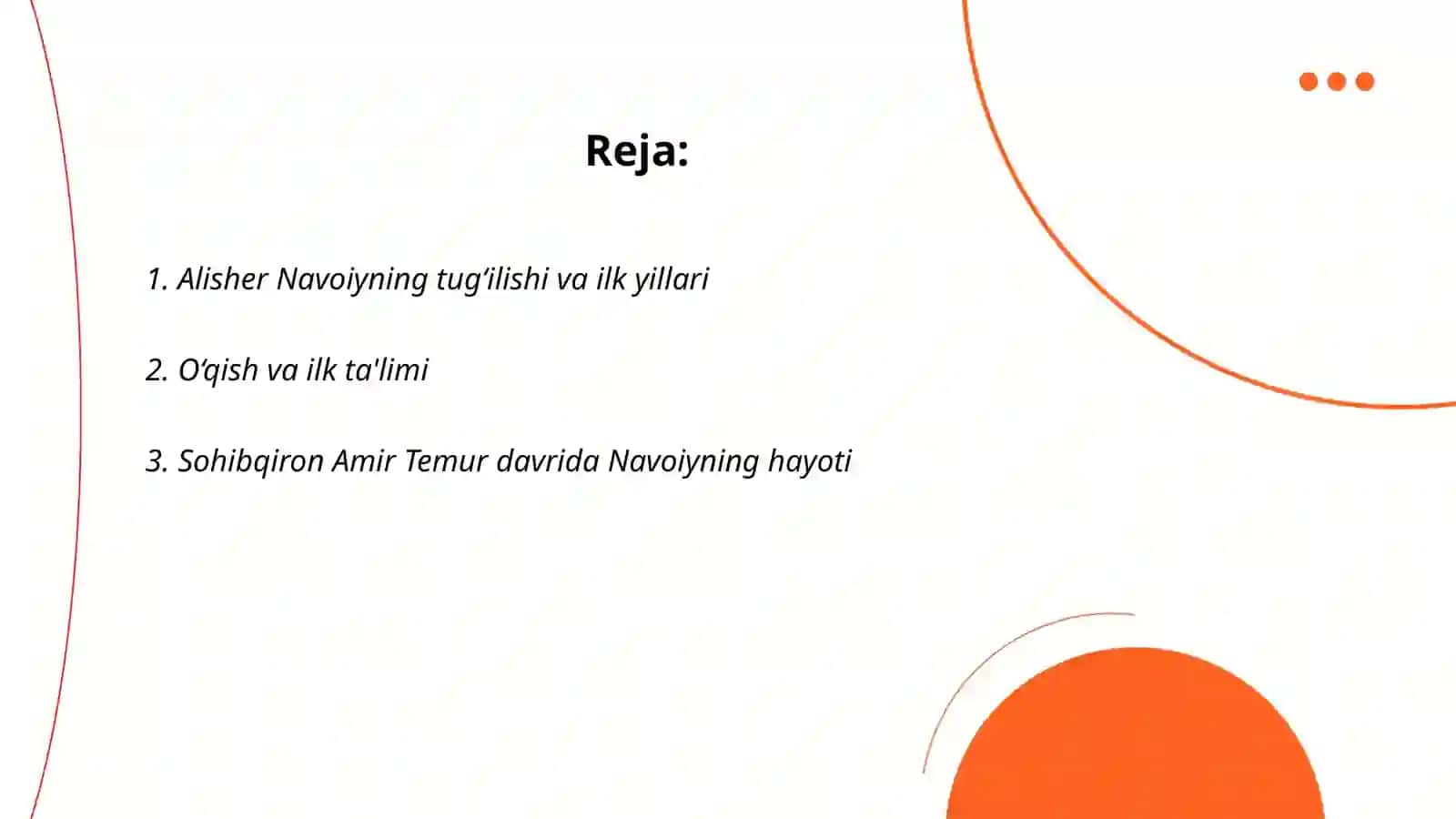 Alisher Navoiyning tug‘ilishi va ilk yillari 2