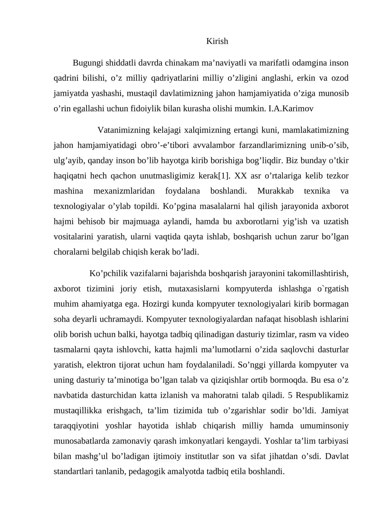ADABIYOTLAR Kirish 2