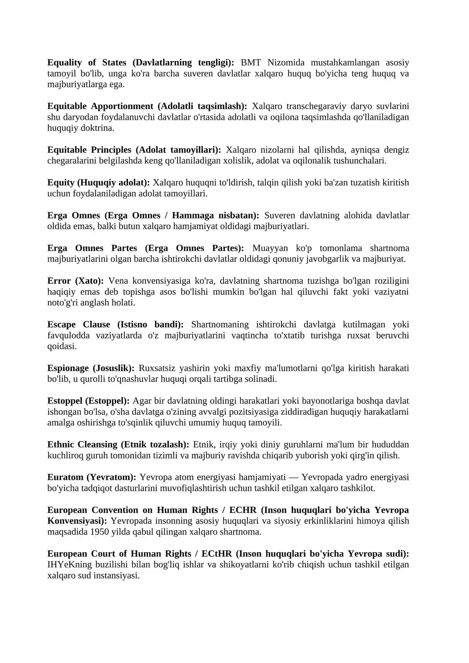 Xalqaro ommaviy huquqdan atamalar 2