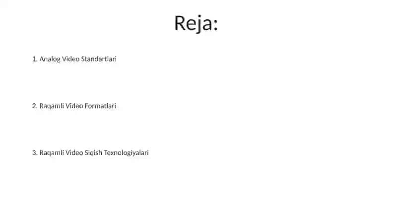 Raqamli Video Siqish Texnologiyalari 2