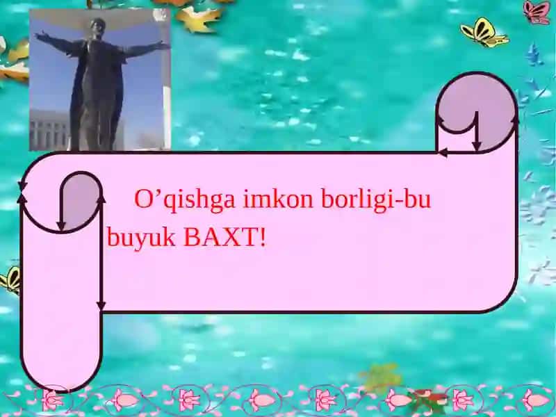 O’qish gaimkonborligi-bu buyuk BAXT 2