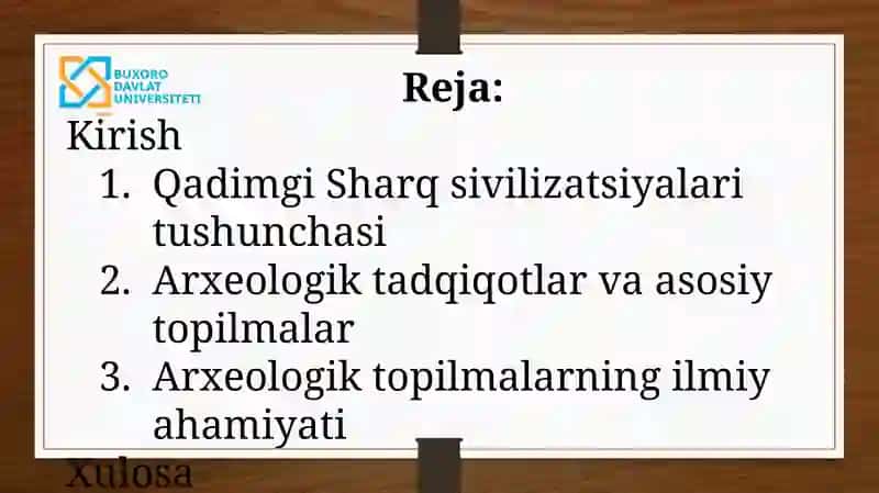 Qadimgi Sharq sivilizatsiyalari 2