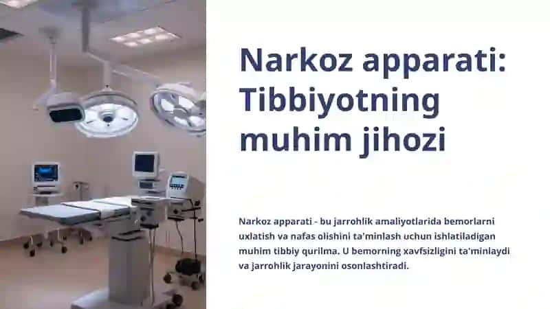 Narkoz apparati 2