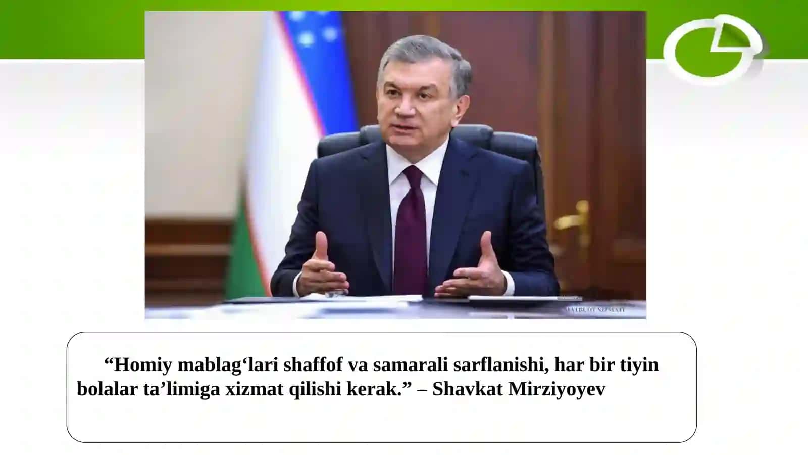 MAKTABGA HOMIYLIK  MABLAG‘LARINI  JALB  QILISH VA TASARRUF  ETISH 2