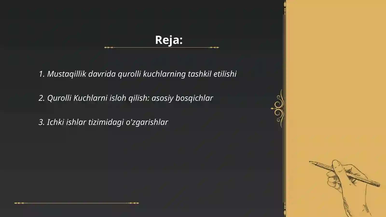 Mustaqillik davrida qurolli kuchlarning tashkil etilishi 2