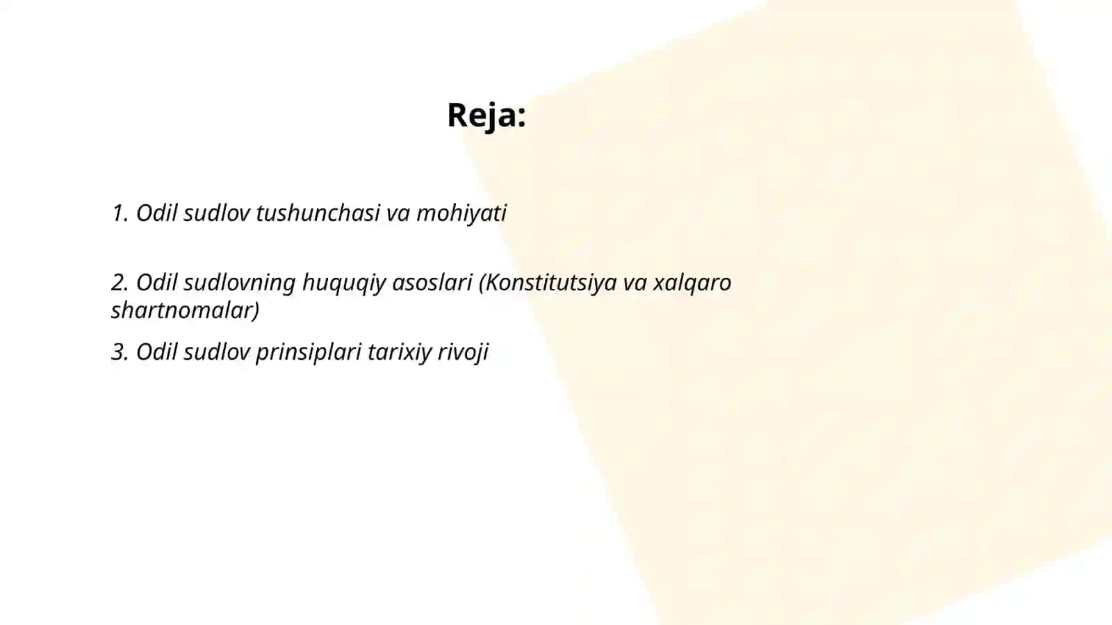 Odil sudlov tushunchasi va principlari 2