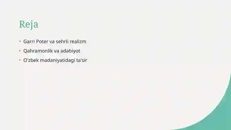 Garri Poter va sehrli realizm 2
