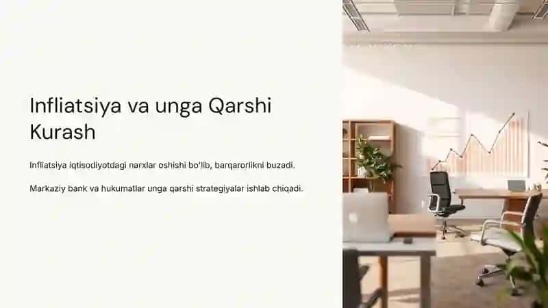 INFLIATSIYA VA UNGA QARSHI KURASH 2