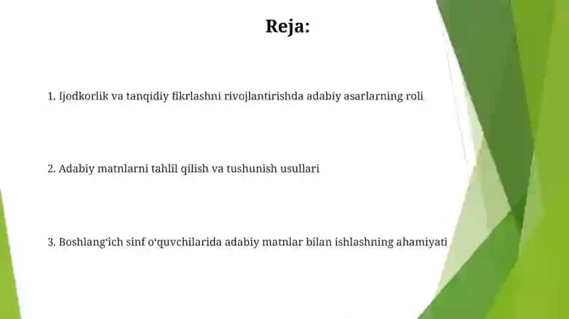 Nutq madaniyatini rivojlantirish 2