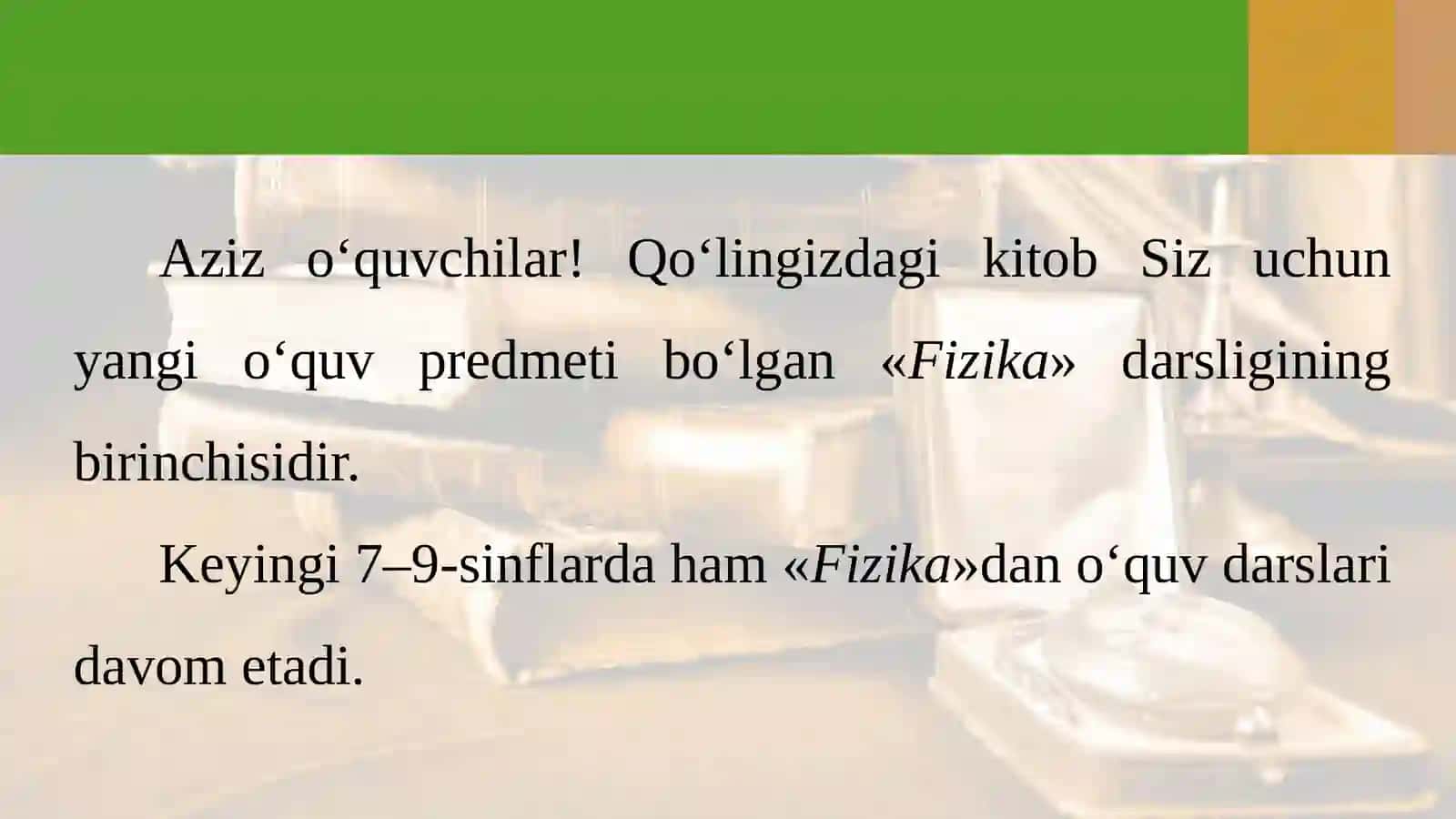 Fizika hodisalar 2