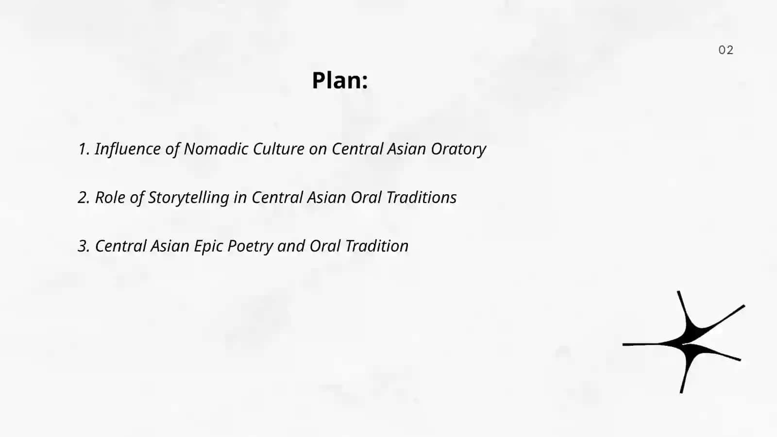 Central Asian Oratory 2
