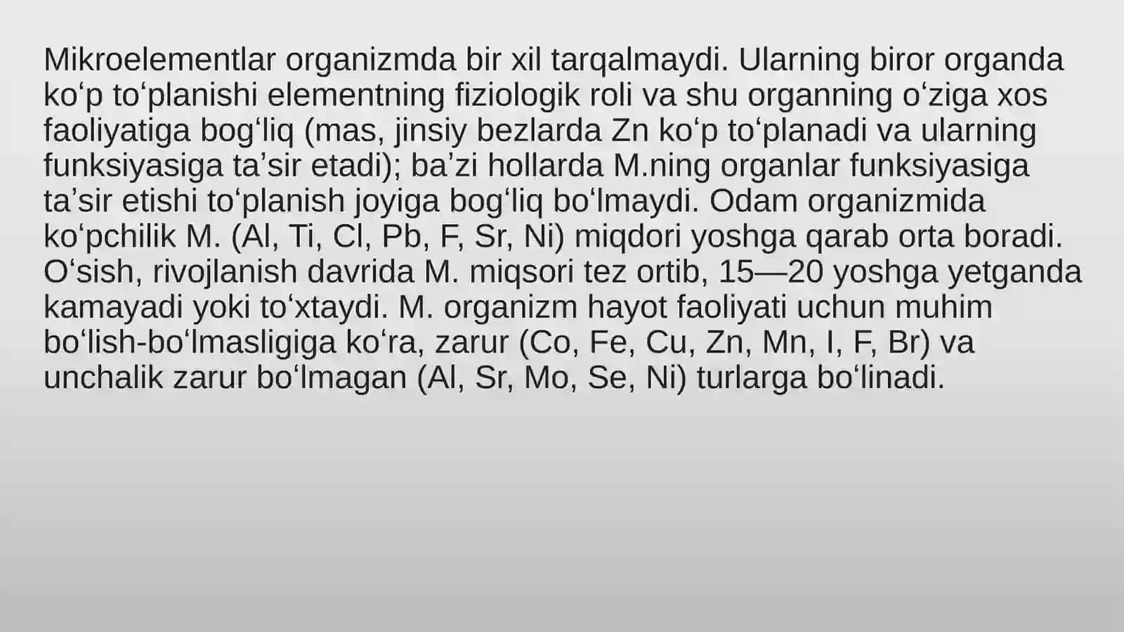 Mikroelementozlar Ftor, Kalsiy miqdorini ortib ketishi 2