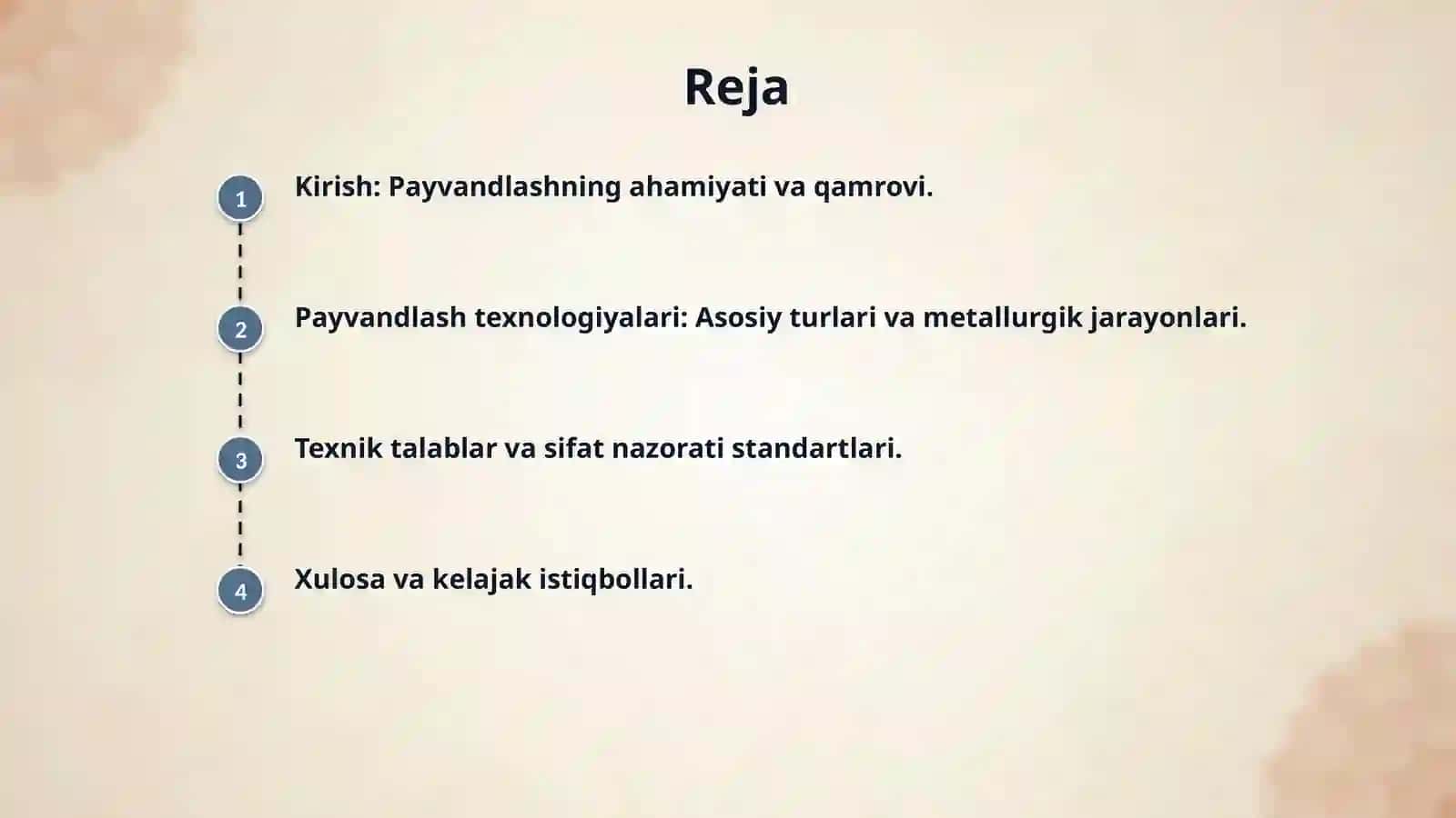 Changlatish texnologiyasi va texnik talablari. 2
