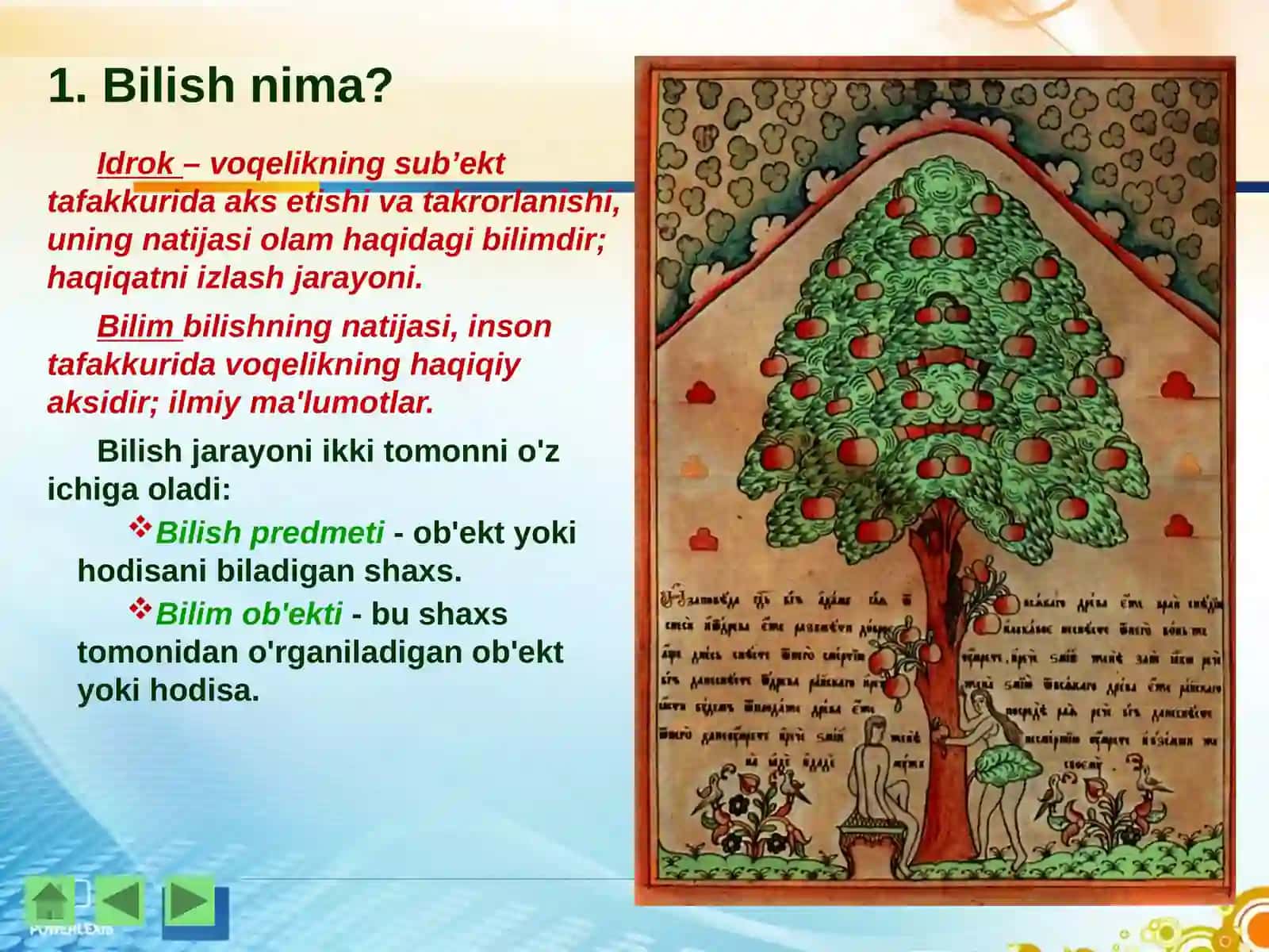 Idrok. Haqiqat va uning mezonlari 2