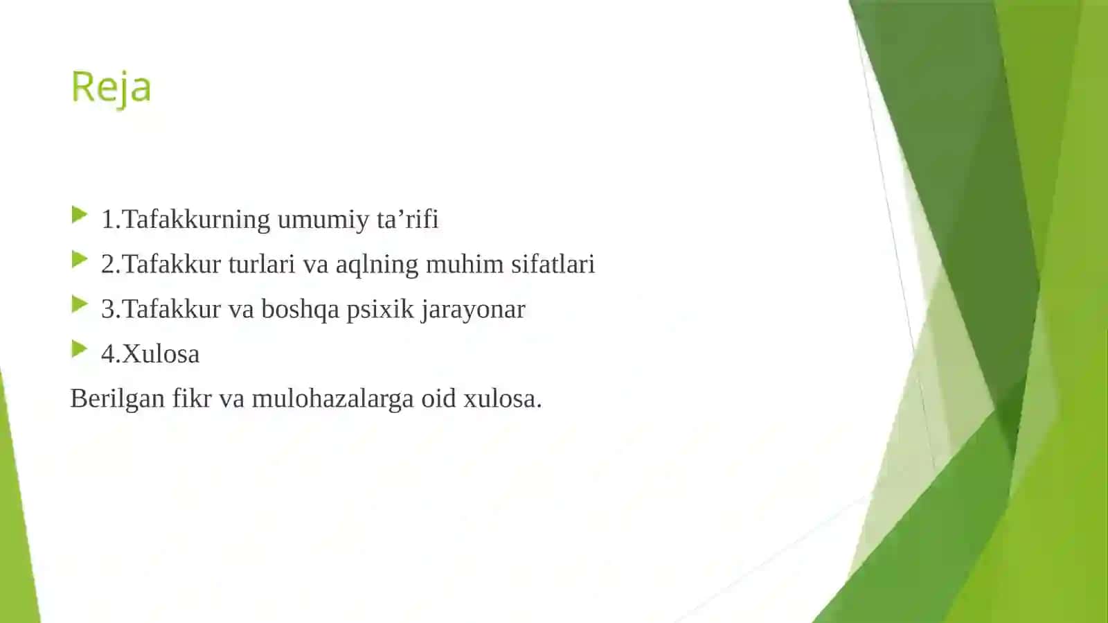 Tafakkur jarayoniga psixologik omillarning ta’siri 2