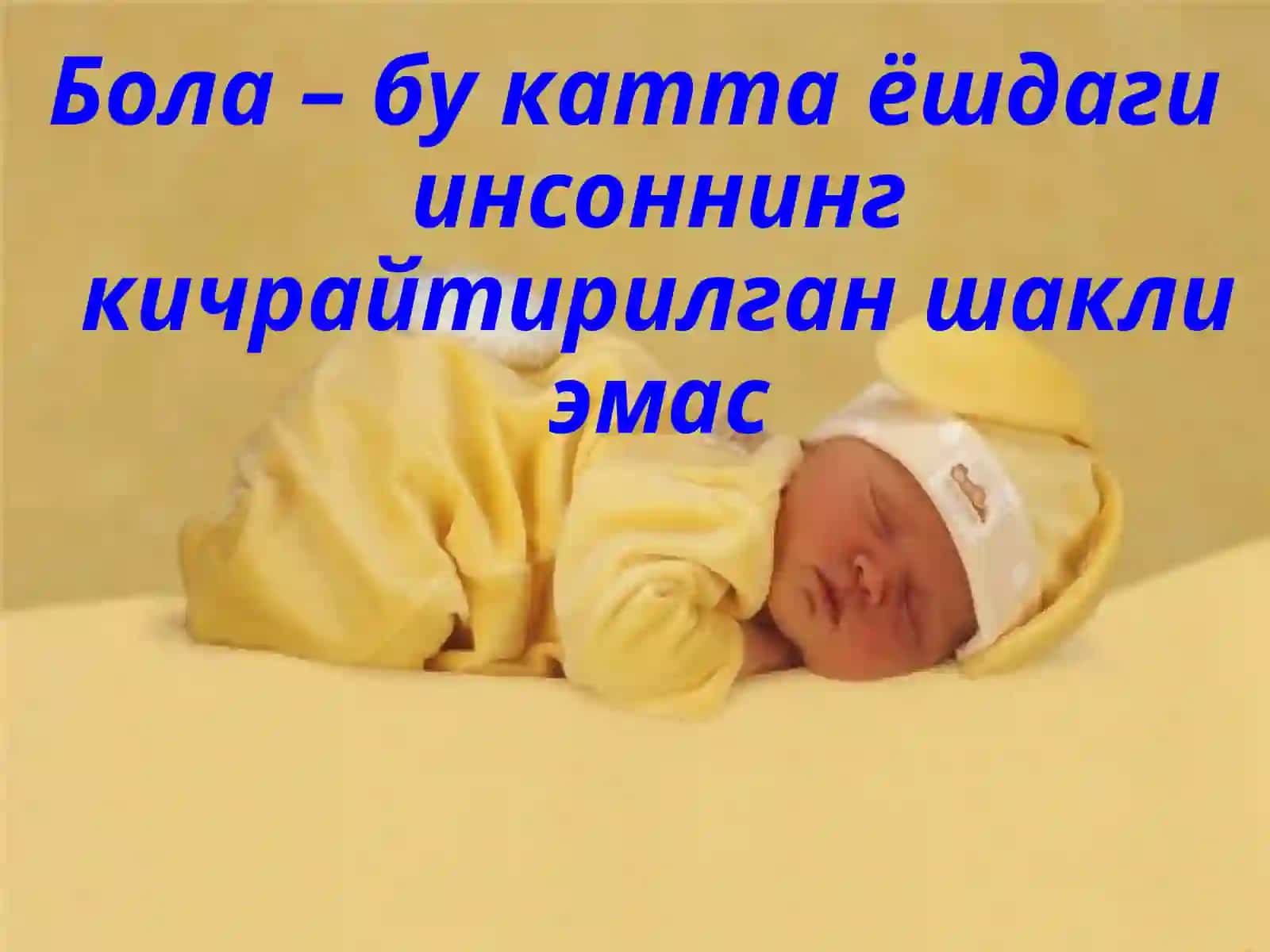 Chaqaloqlar va yosh bolalarning jismoniy rivojlanishi 2