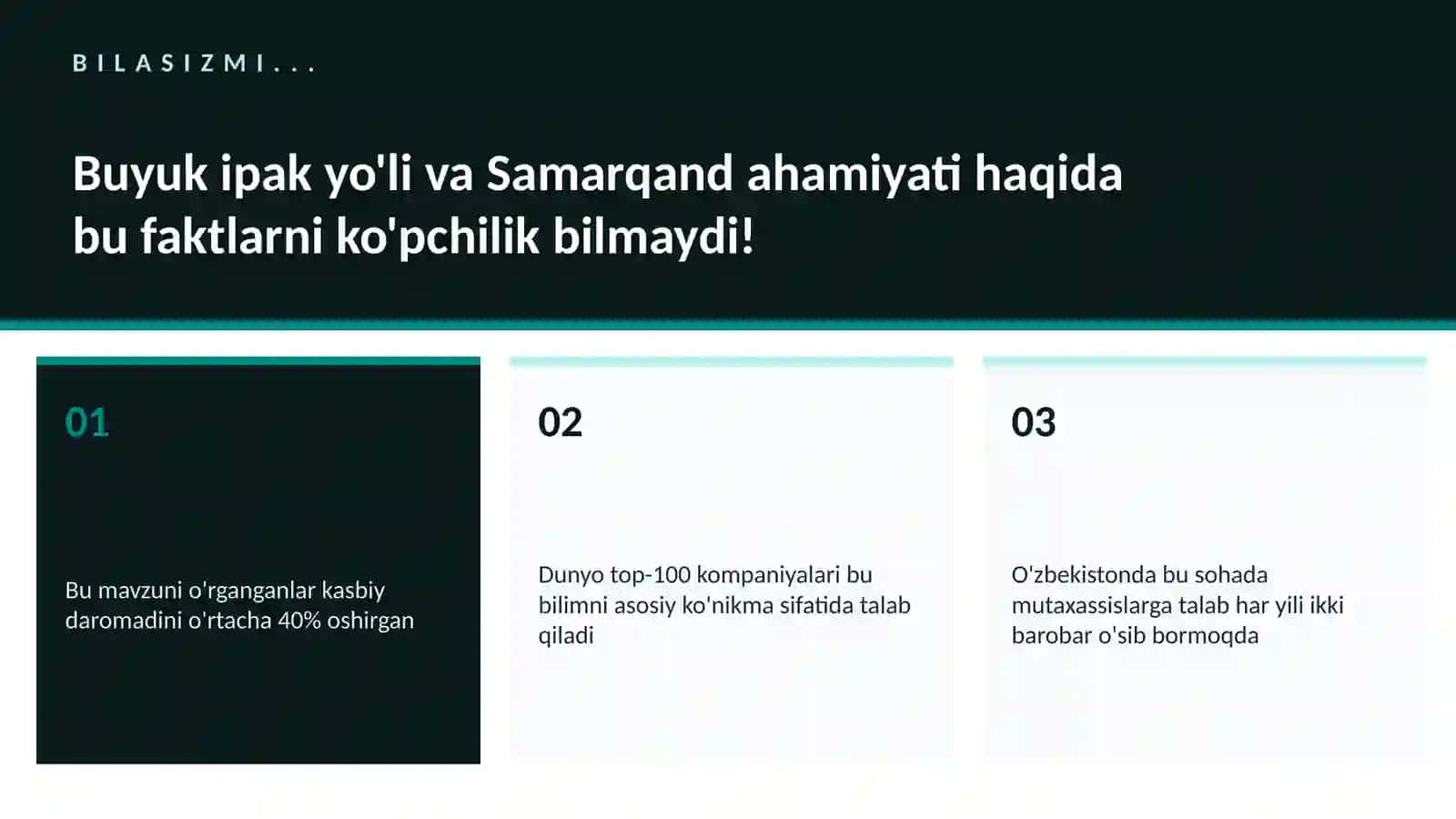 Buyuk ipak yo'li va Samarqand ahamiyati 2