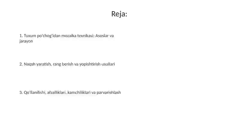 Tuxum qobig'idan mozaika texnikasi 2