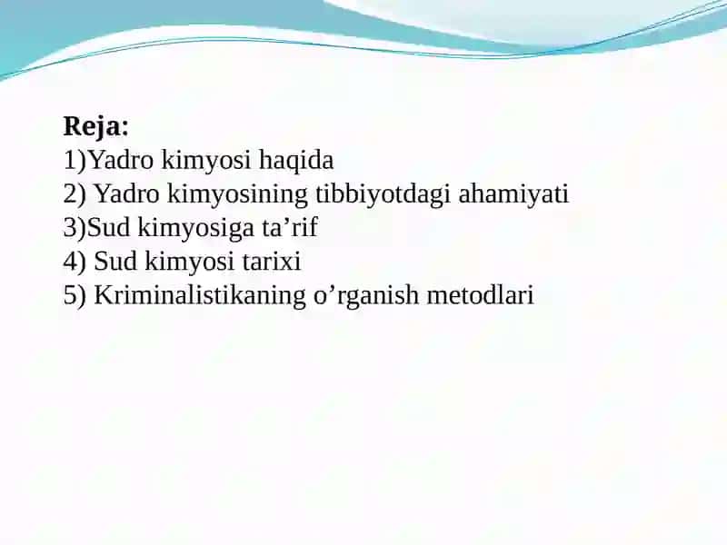 Yadrokimyosi Tibbiy 2