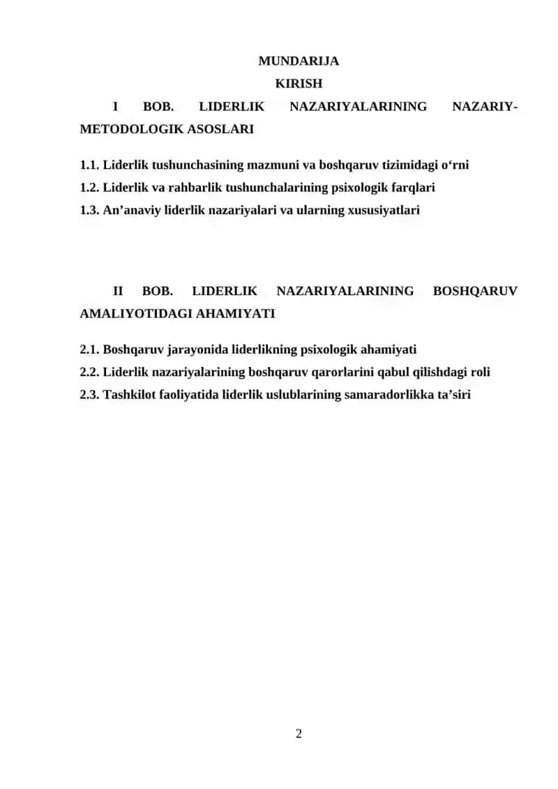 BOSHQARUV PSIXOLOGIYASI 2