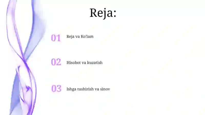 Ichki auditni oʻtkazish bosqichlari 2