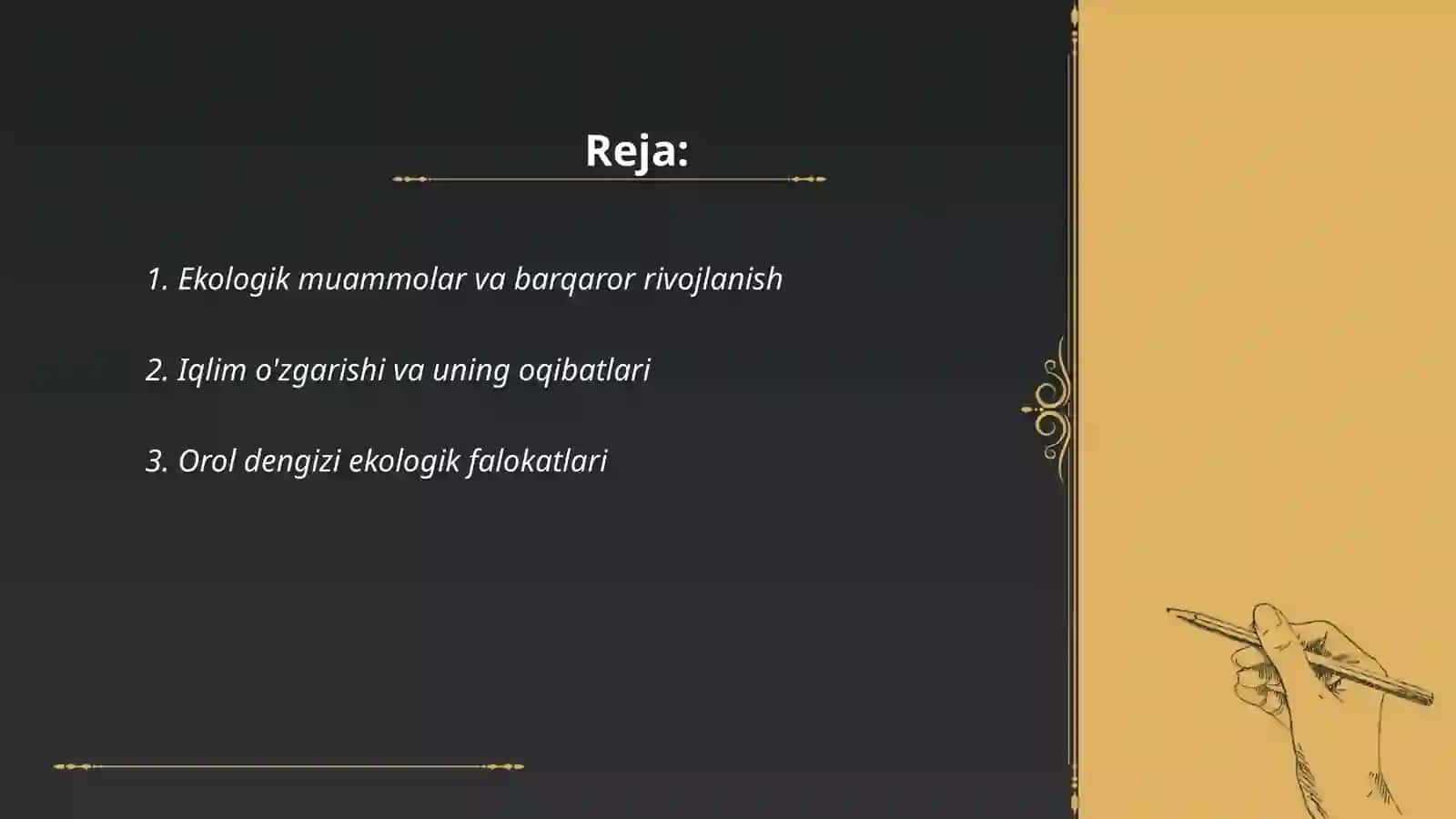 Ekologik muammolar 2