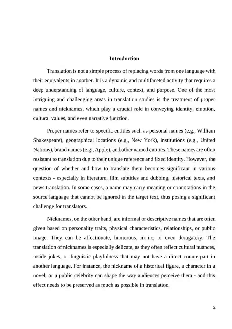 Types of transformation of translation 2