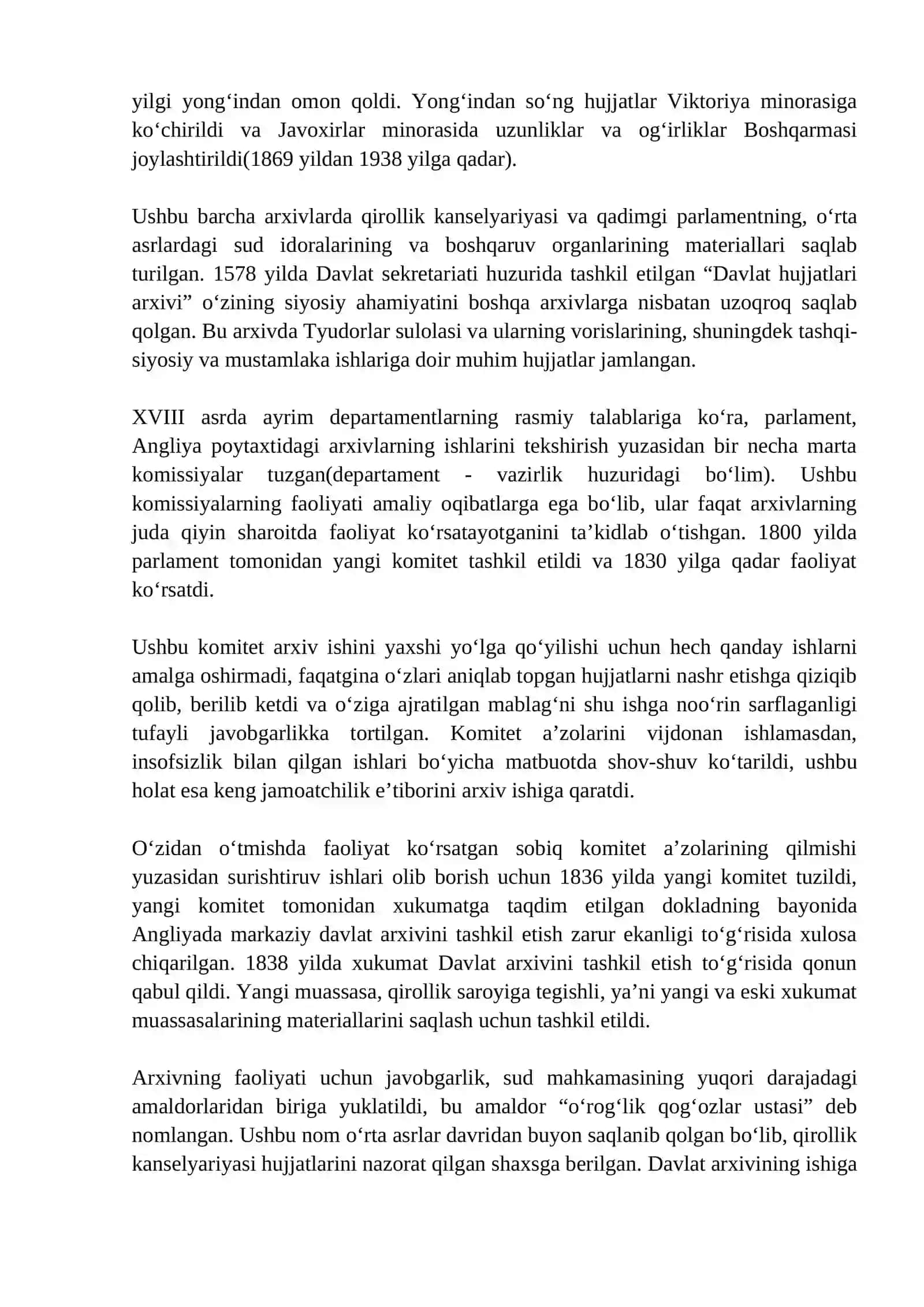 Angliya qirollari arxivlari (Vestminster, Tauer, Kapella) 2