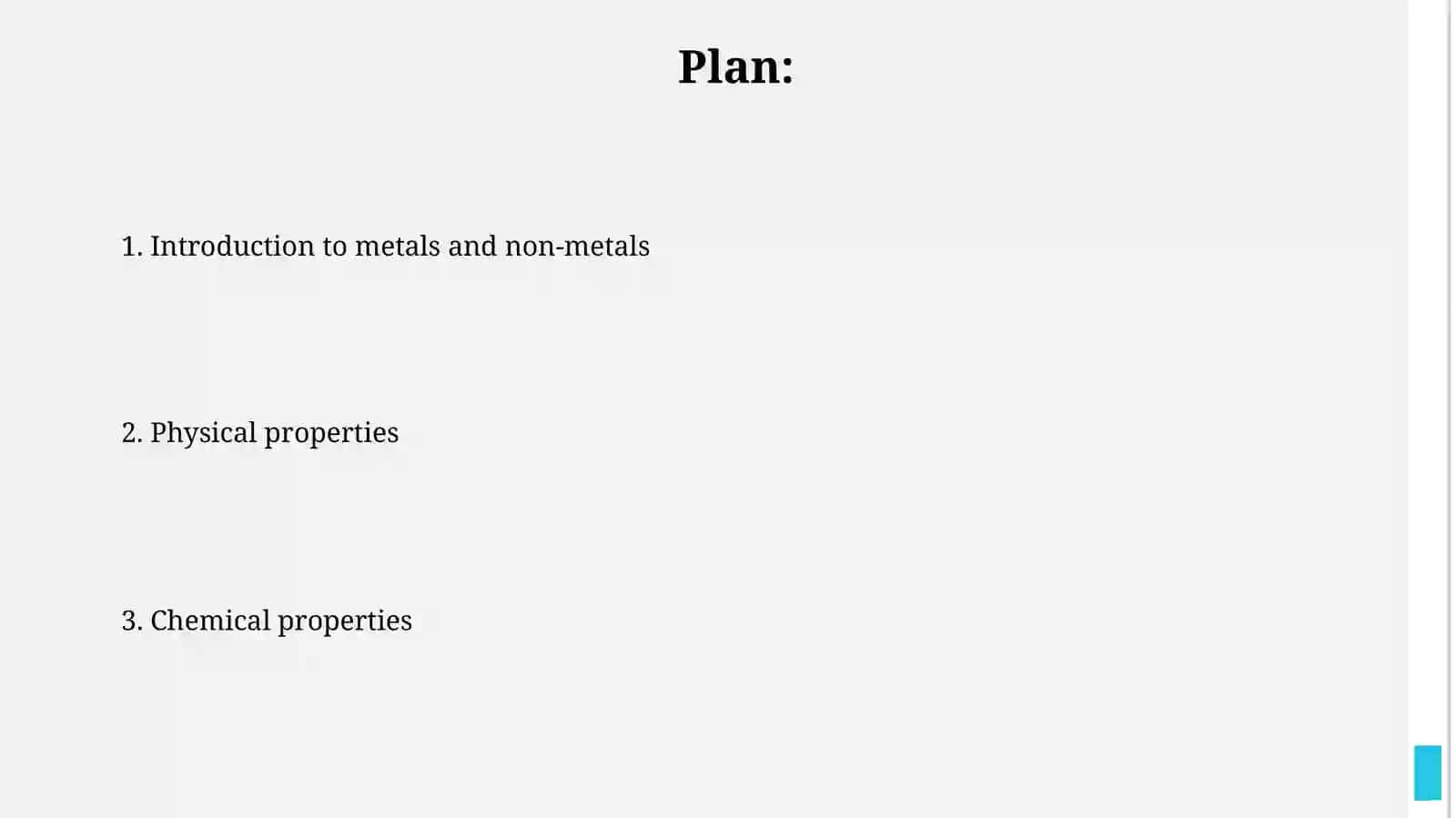 Metals and non-metals 2