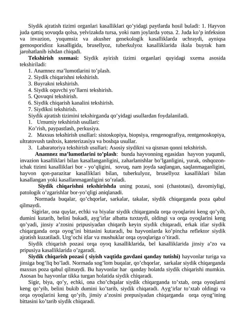 SIYDIK AYIRISH ORGANLARINI TEKSHIRISH 2