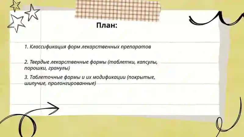 Формы лекарственных препаратов 2