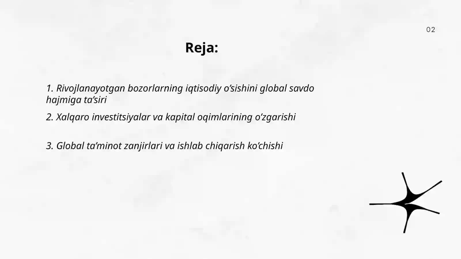 Rivojlanayotgan bozorlarning o’sishi dunyoga ta’siri 2